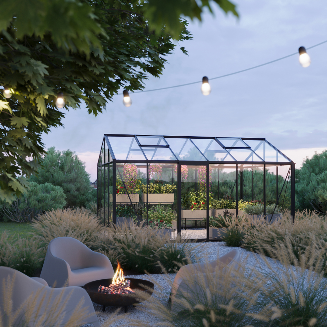 MODERN greenhouse