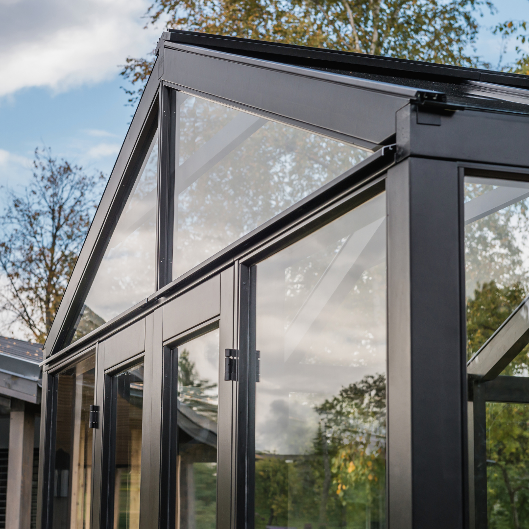 WOODEN greenhouse MODERN | PREMIUM