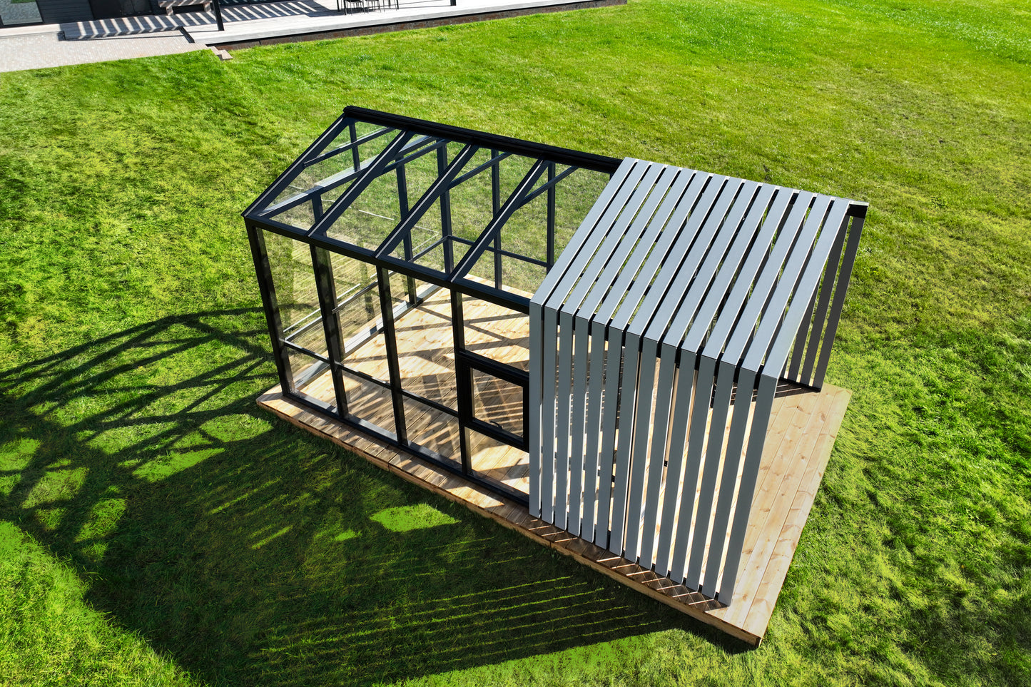 WOODEN greenhouse M2 | PREMIUM