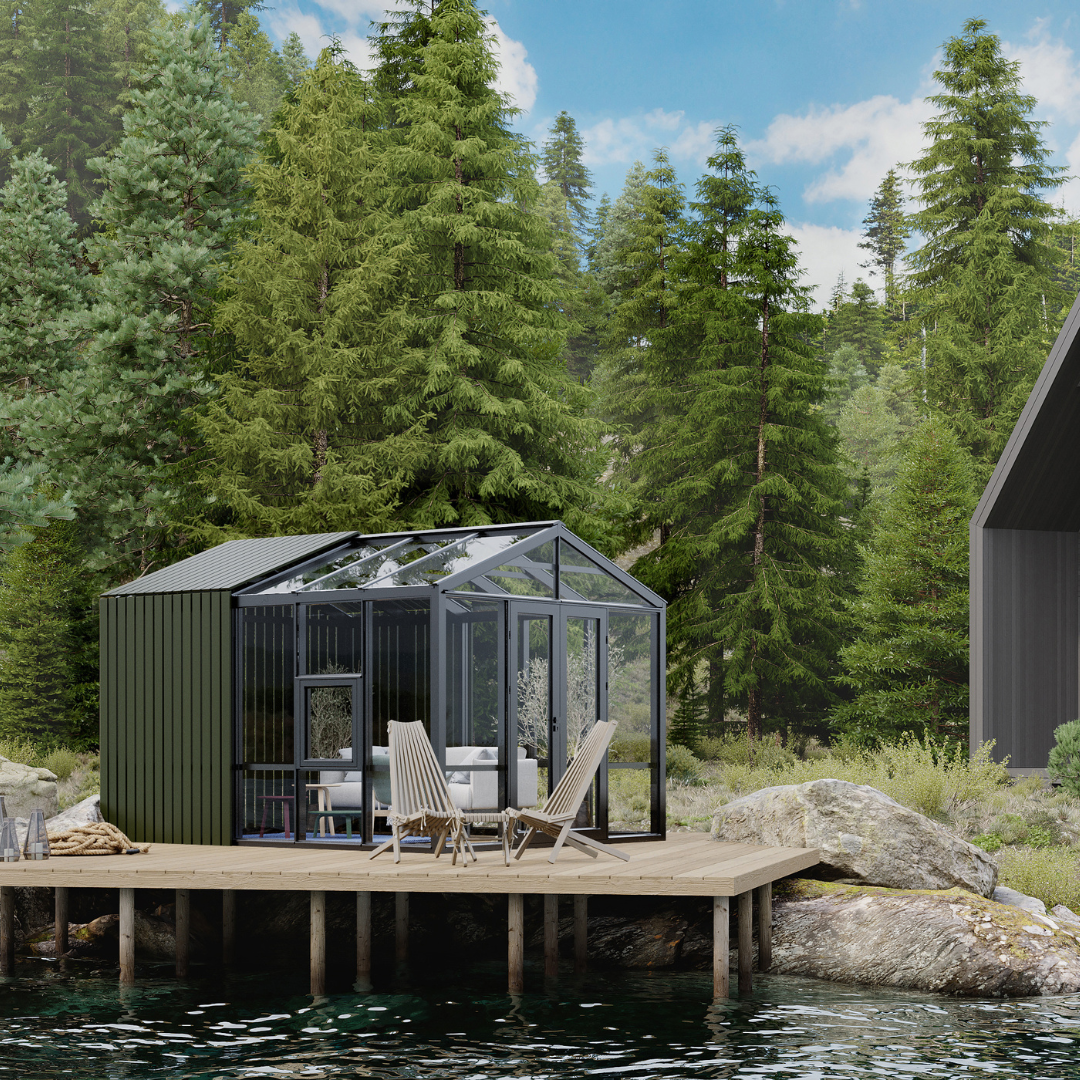 WOODEN greenhouse M5 | PREMIUM
