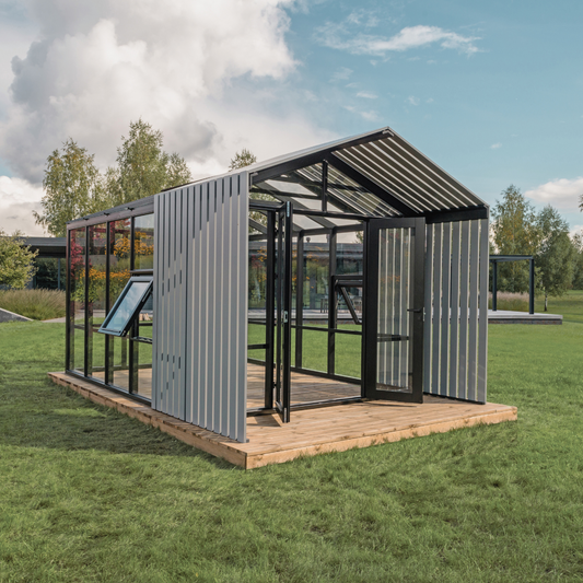 WOODEN greenhouse M2 | PREMIUM
