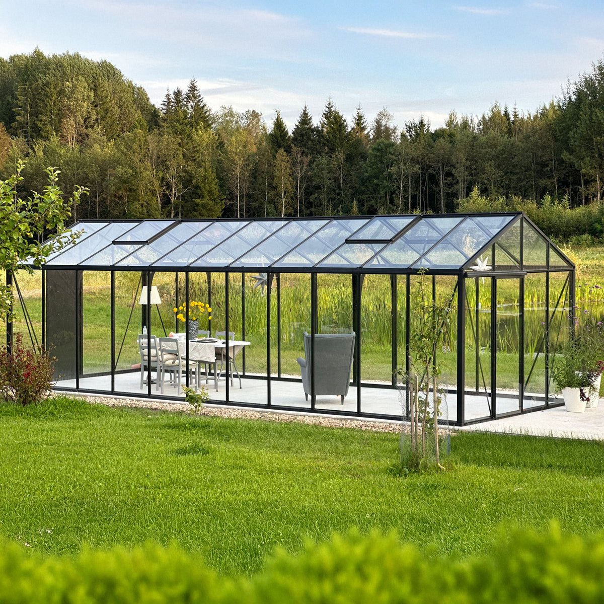 MODERN greenhouse