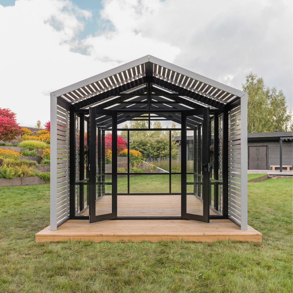 WOODEN greenhouse M4 | PREMIUM