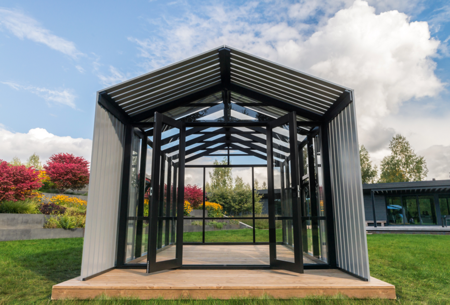 WOODEN greenhouse M2 | PREMIUM