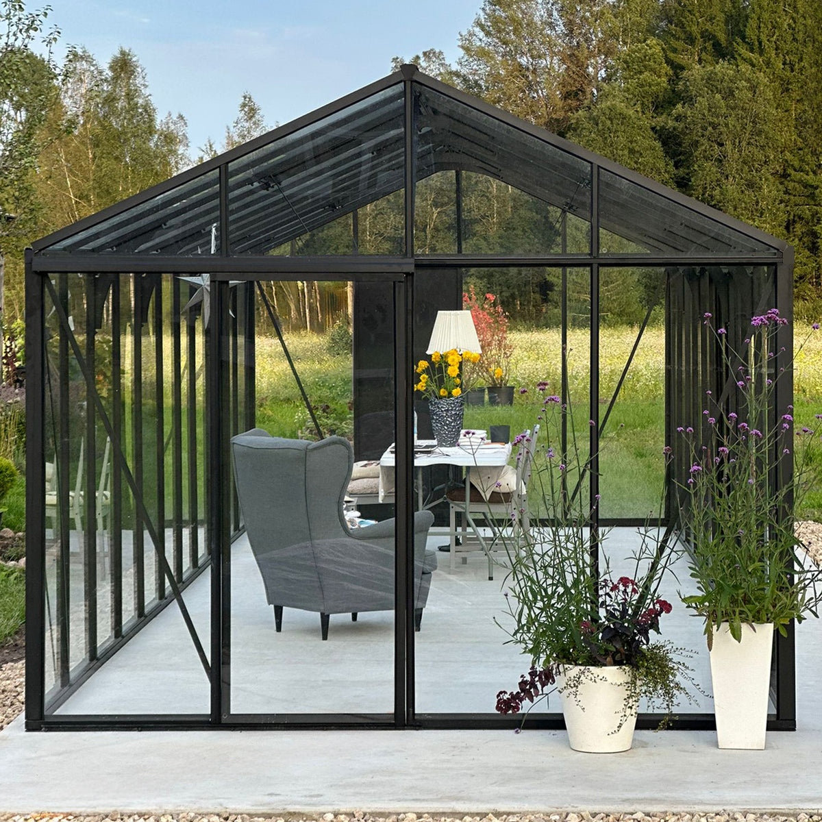 MODERN greenhouse