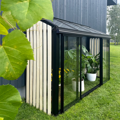 URBAN MINI GARDENER greenhouse with WOODEN elements