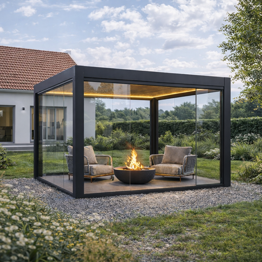 JUPA glass pergola