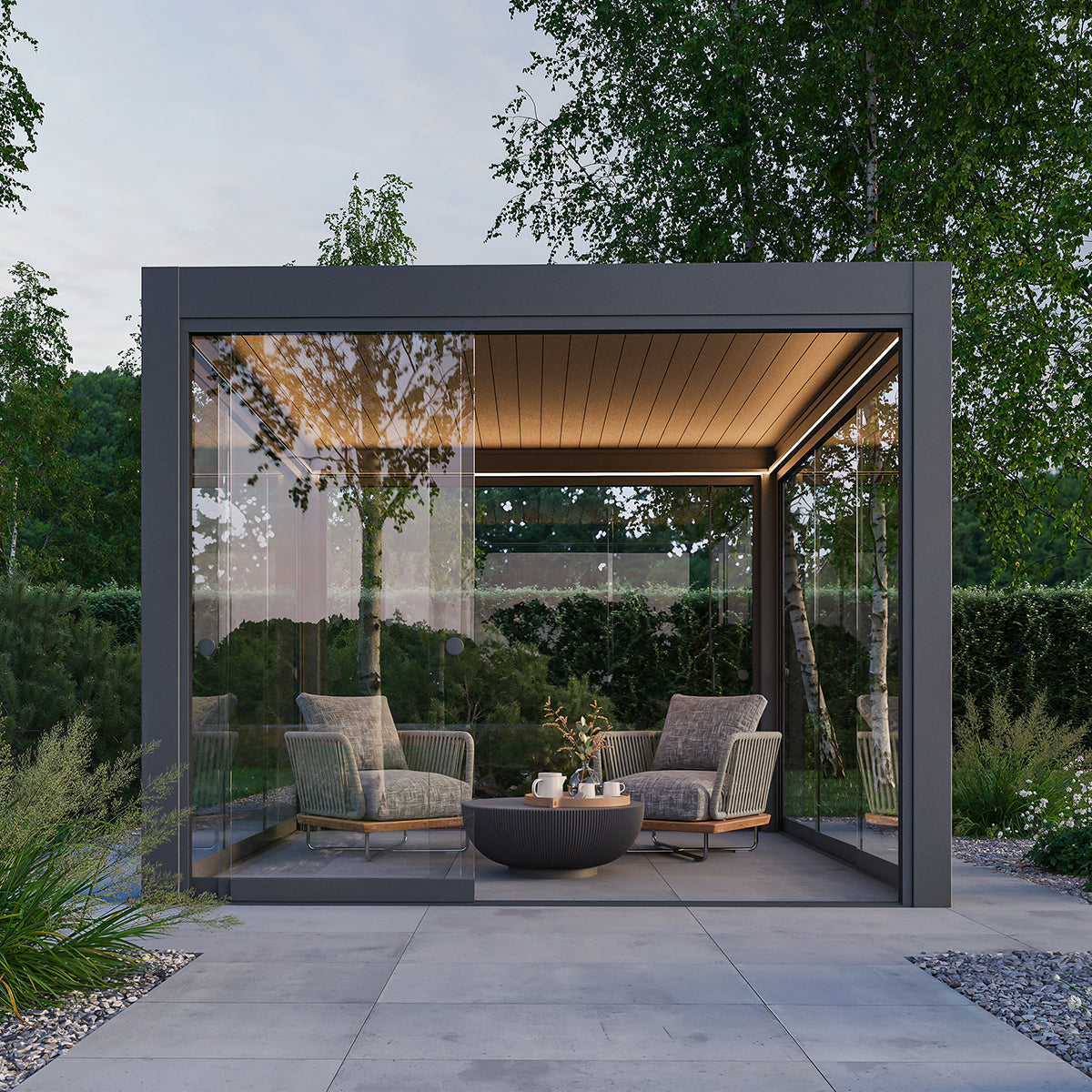 JUPA glass pergola
